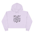 For Tailgate Only Crop Hoodie